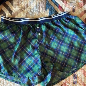 Arie silk pajama shorts xs